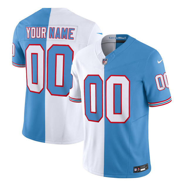 Custom Tennessee Titans Vapor F.U.S.E. Limited Jersey